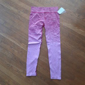 New Ombre pink leggings